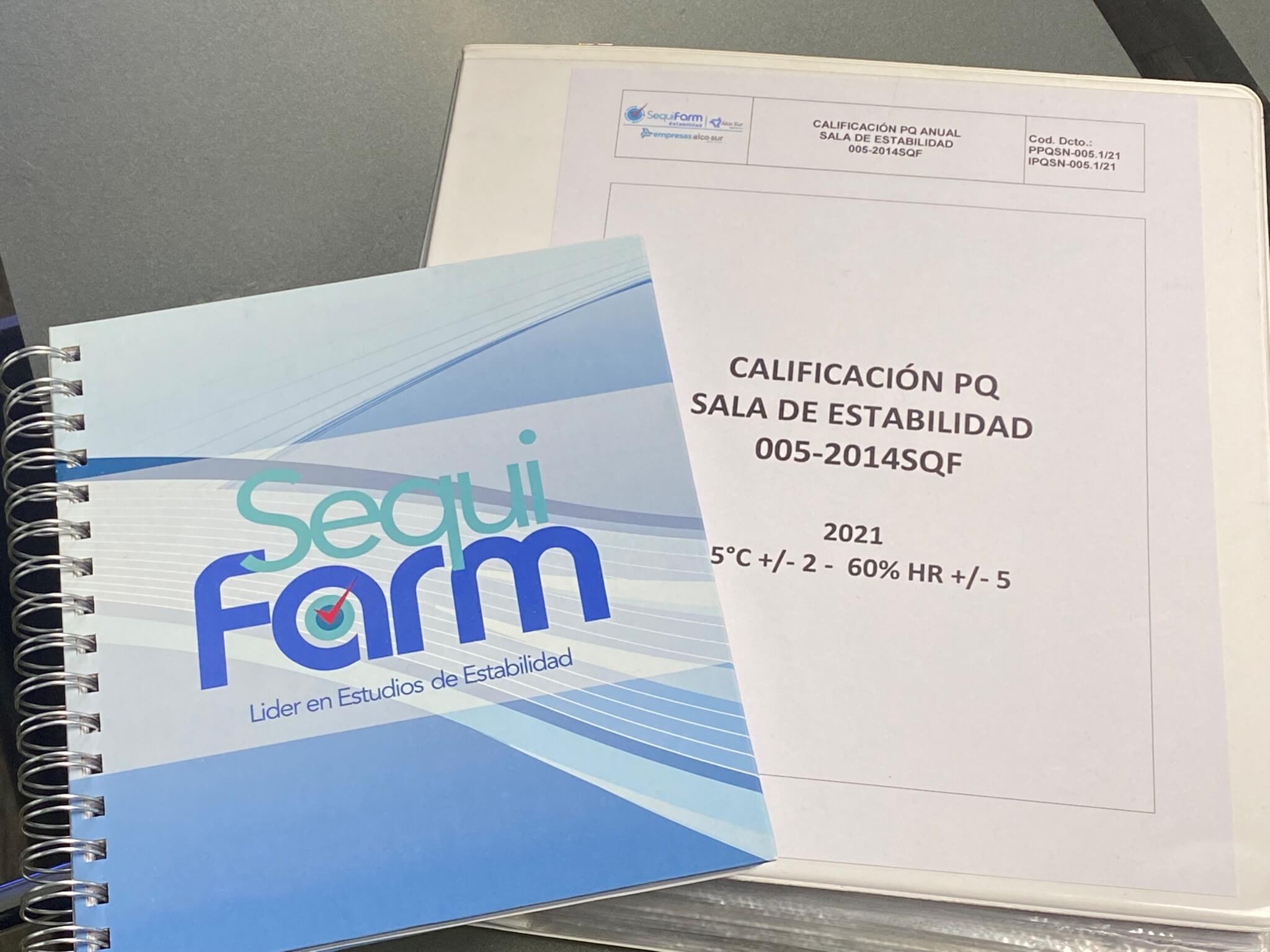 Equipamiento para estudios de estabilidad.